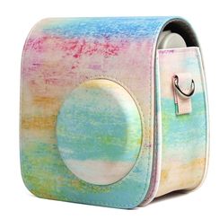 İnstax fotoaparat üzlüyü \ Instant Camera Case Mini 8, 9, 11 watercolor
