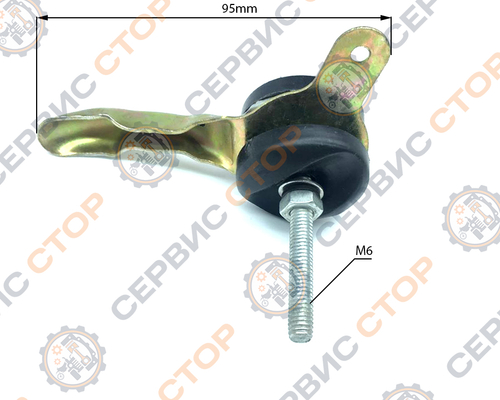 Рычаг газа 180N металлический
