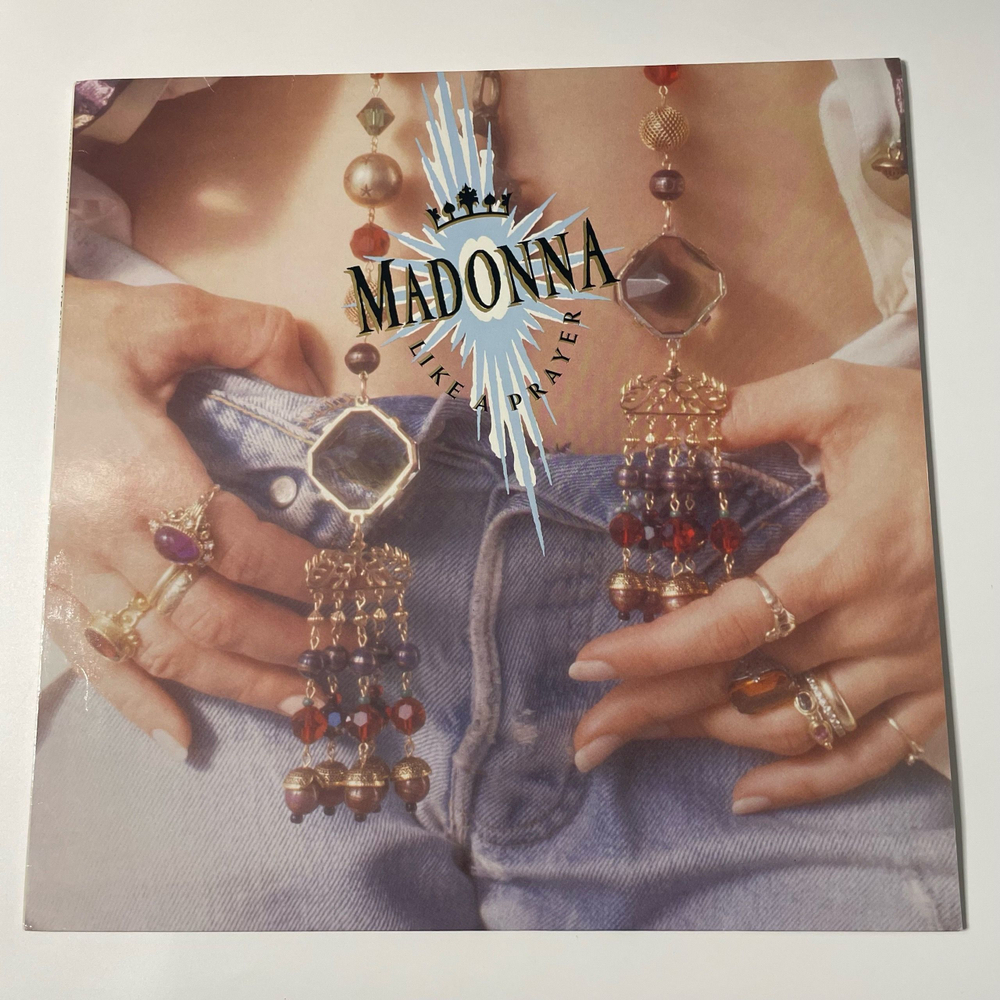 Винтажная виниловая пластинка LP Madonna Like A Prayer (Германия 1989)