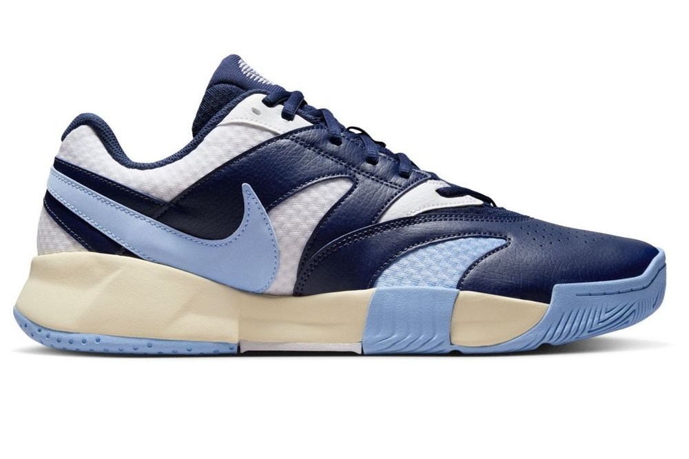 Теннисные кроссовки Nike Court Lite 4 - white/psychic blue/midnight navy