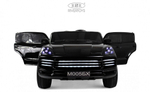 Детский электромобиль RiverToys М005БХ М005БХ-BLACK-GLANEC/черный глянец