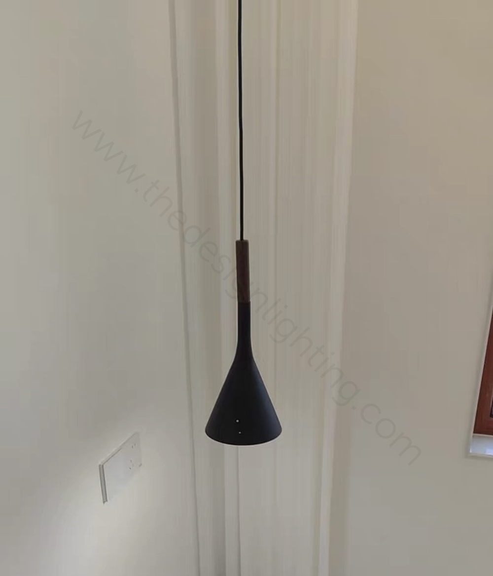 Pendant design lamp Aplomb by Foscarini (Black)