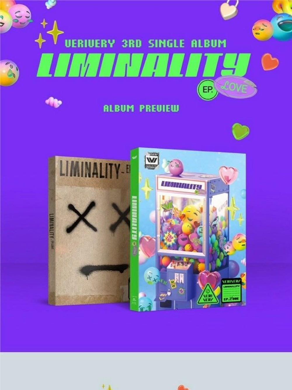 Альбом VERIVERY - Liminality - EP.LOVE 3rd Single Album RANDOM Version