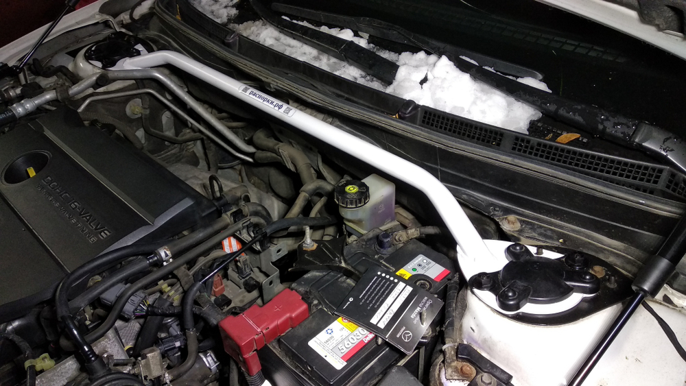 Распорка передних стоек (стаканов) Mazda 6 (GH) (ПОД ЗАКАЗ)