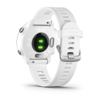 Часы Garmin Forerunner 245 Music белый с белым ремешком (010-02120-31)