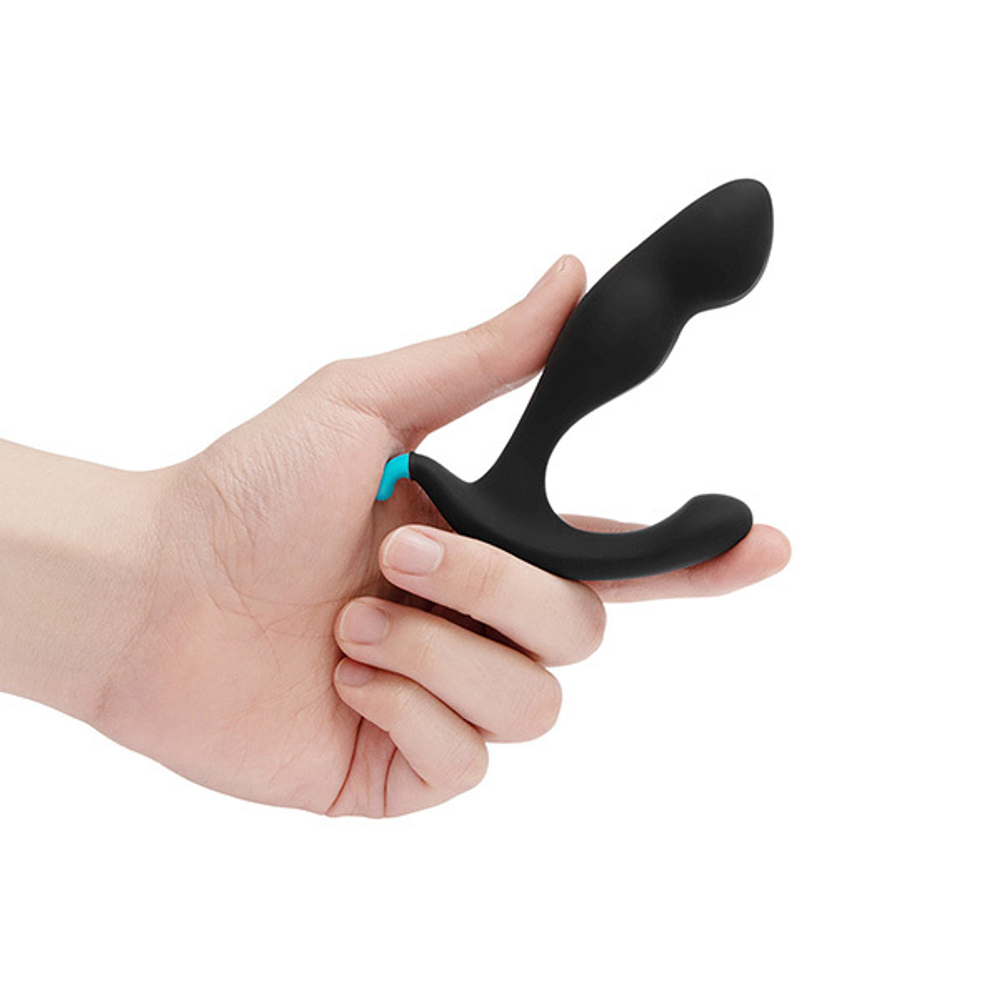 Утяжеленный анальный стимулятор 12см b-Vibe Rocker Plug Black BV-047-BLK