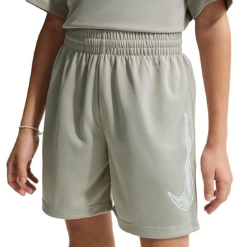 Детские шорты Nike Boys Dri-FIT Multi - spruce fog/white