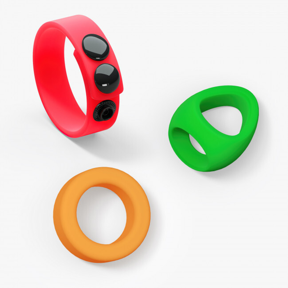 Love to Love KIT NEON RING - Набор эрекционных колец, 3 шт