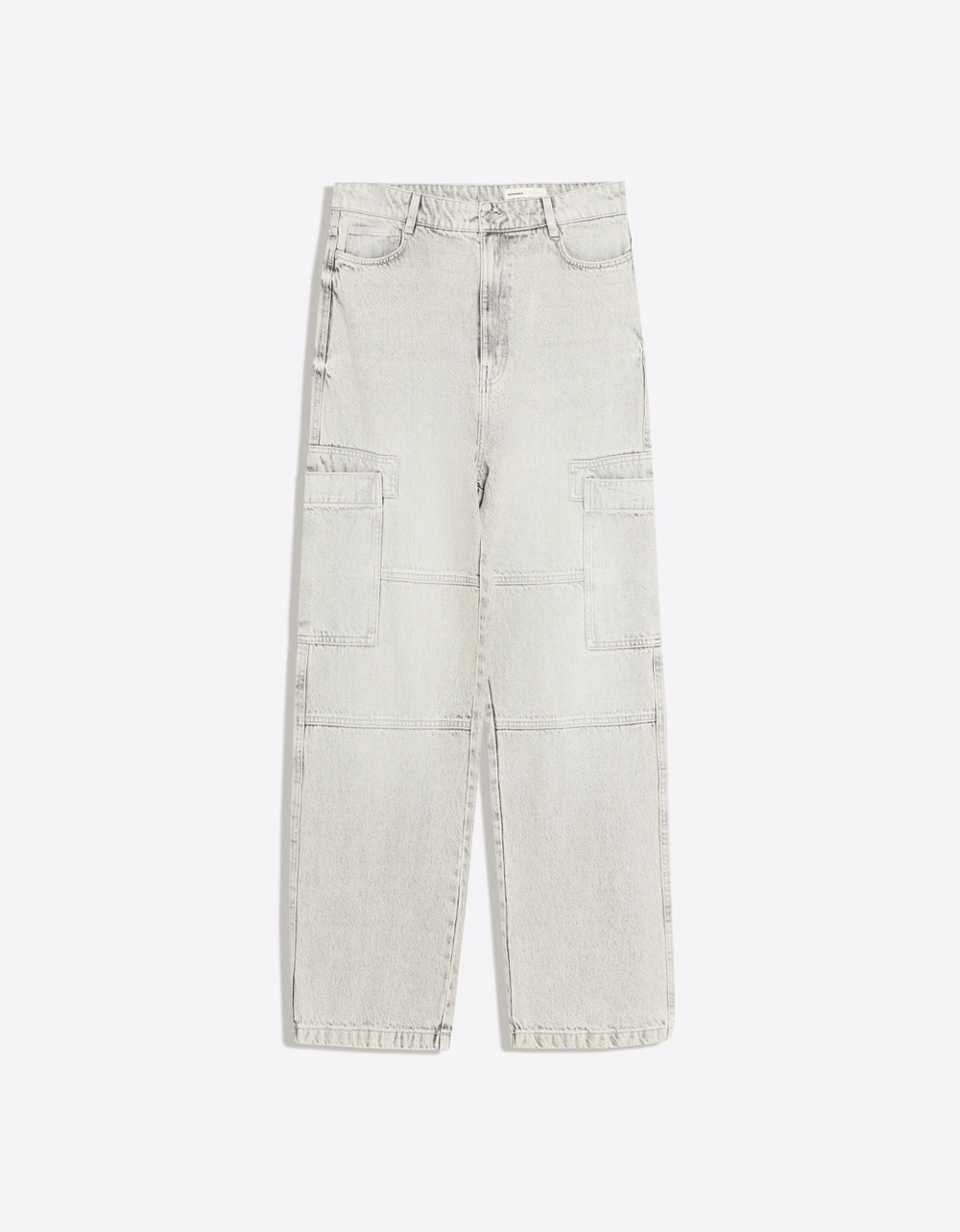 Мужские джинсы карго baggy fit - BERSHKA