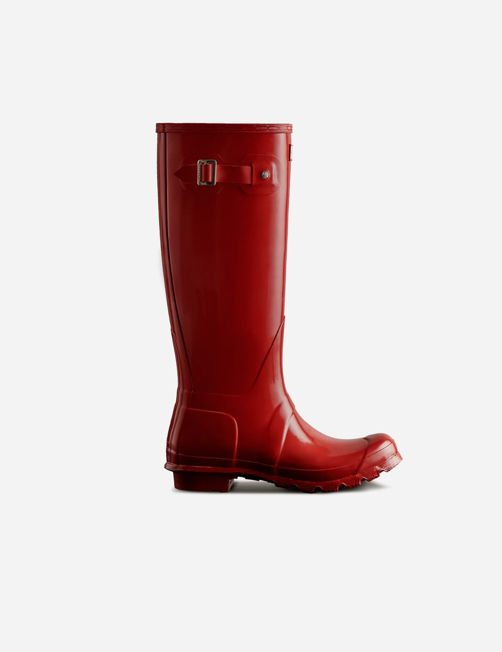 Hunter Tall Wellington Boot "Gloss Red"