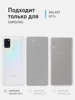 Чехол ROSCO для Samsung Galaxy A21s оптом (арт. SS-A21S-FRESH-RED-BLACK)