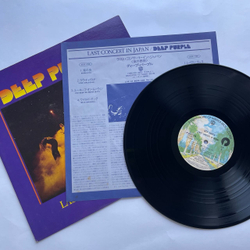 Винтажная виниловая пластинка LP Deep Purple Last Concert In Japan (Япония 1977) (Без Оби)