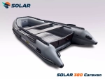Лодка надувная моторная solar-380 caravan к