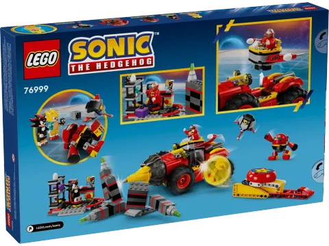Конструктор LEGO Sonic the Hedgehog 76999 Super Sonic против Egg Drillster