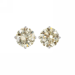 Серьги пусеты Light Yellow M