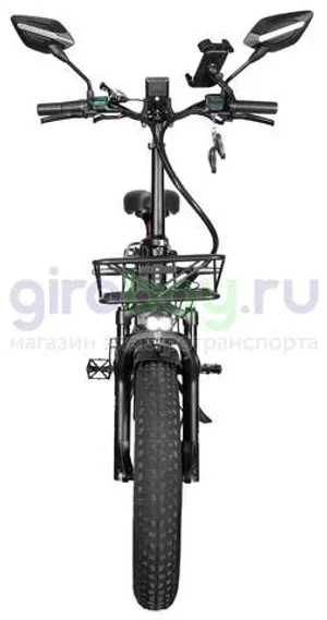 Электровелосипед Syccyba F11 Pro Dual 48V/23Ah (полный привод) - Синий обод фото №8