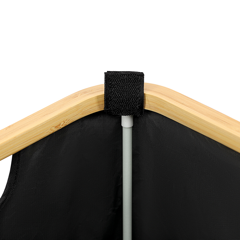 Корзина для белья 41х35х74см Smart Solutions Neat Tall черная