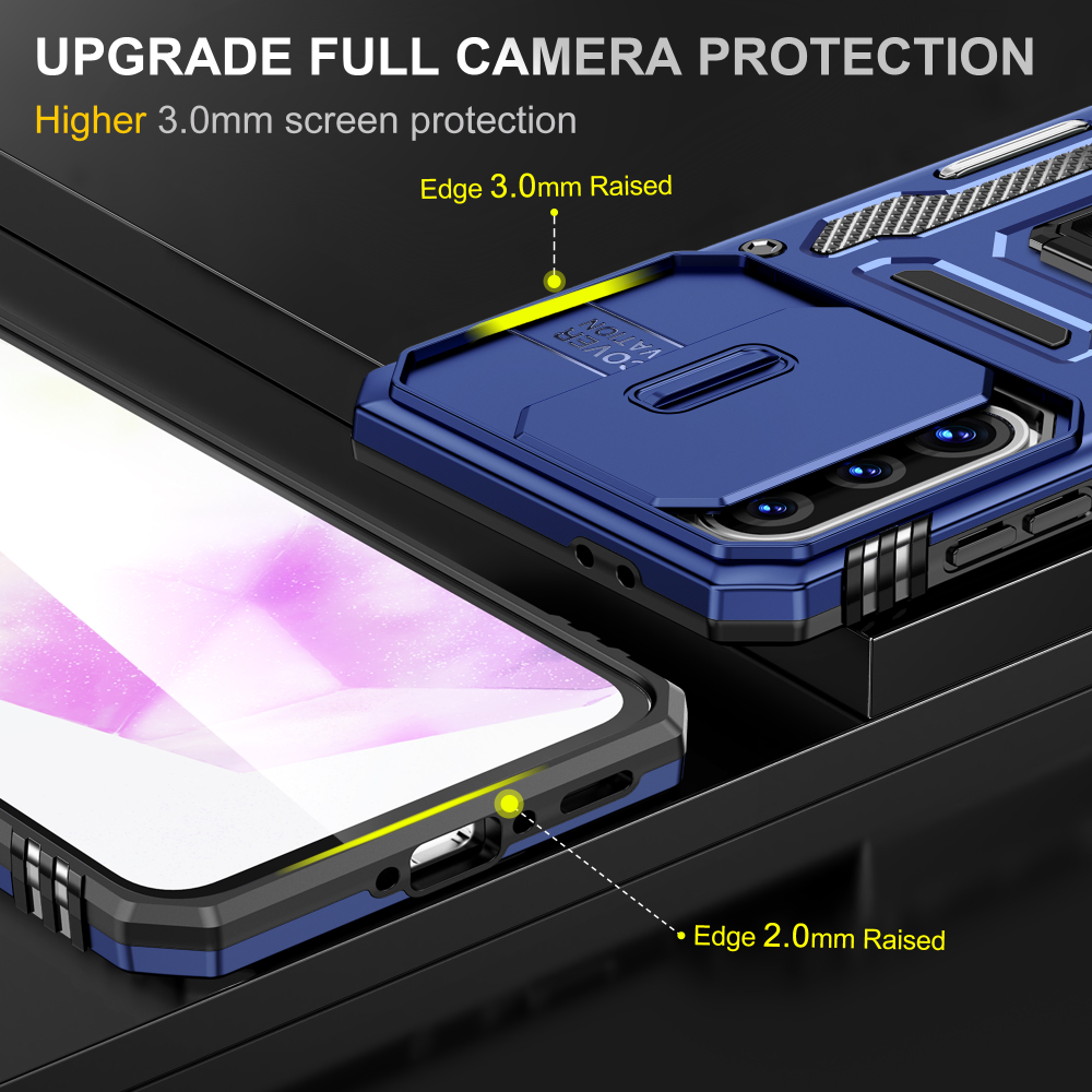 Чехол Safe Case с кольцом и защитой камеры для Samsung Galaxy A36