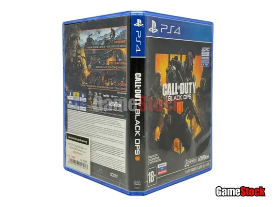 PS4 Call of Duty: Black Ops 4 Требуется PS+ (Б/У, Полностью на русском языке, CUSA-12448)