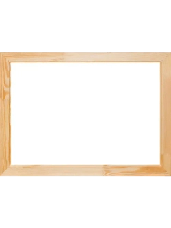 Деревянная рама 60x90 для картин на подрамнике сеч. 60x18