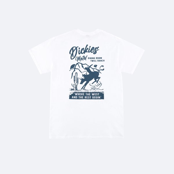 Футболка Dickies Dighton Graphic T-Shirt (white) артикул: - купить в магазине Дайс