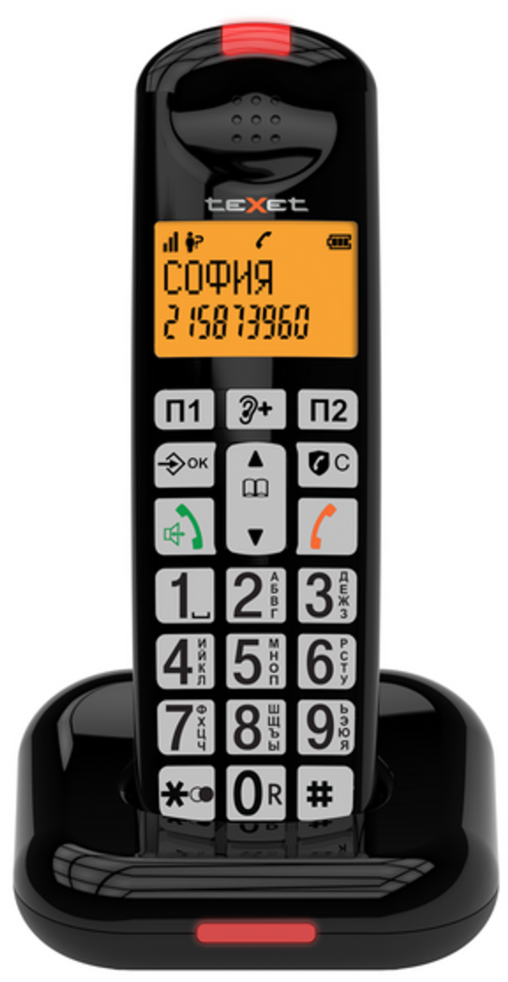 телефон Texet TX-D7855A черн.