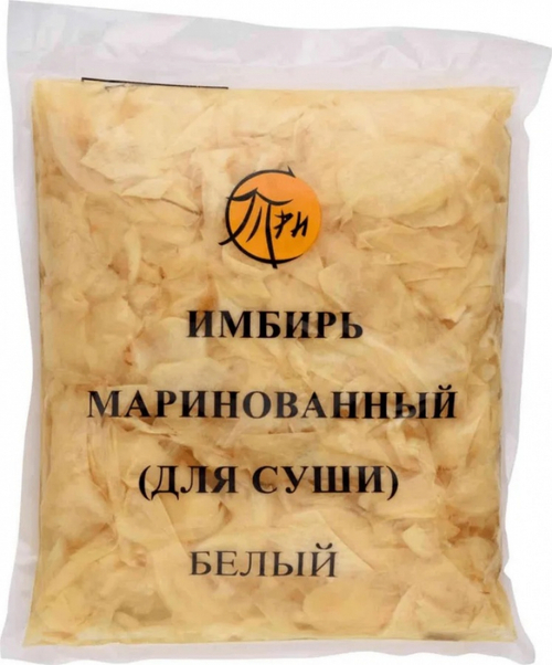 Маринованный имбирь для суши белый (ginger) Три-С 1кг