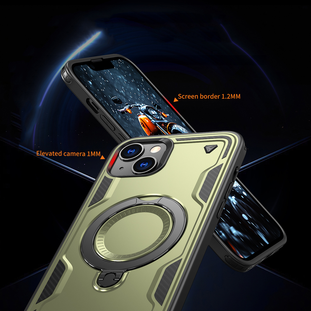 Чехол Magneto Case с кольцом для iPhone 13