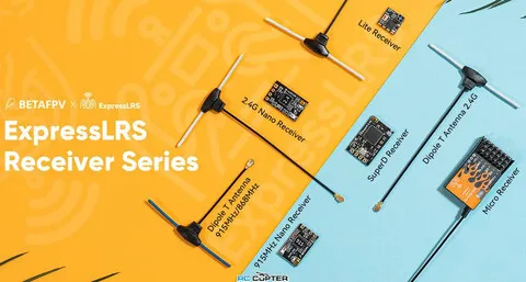 Приёмник BetaFPV SuperD ELRS diversity 2.4 GHz