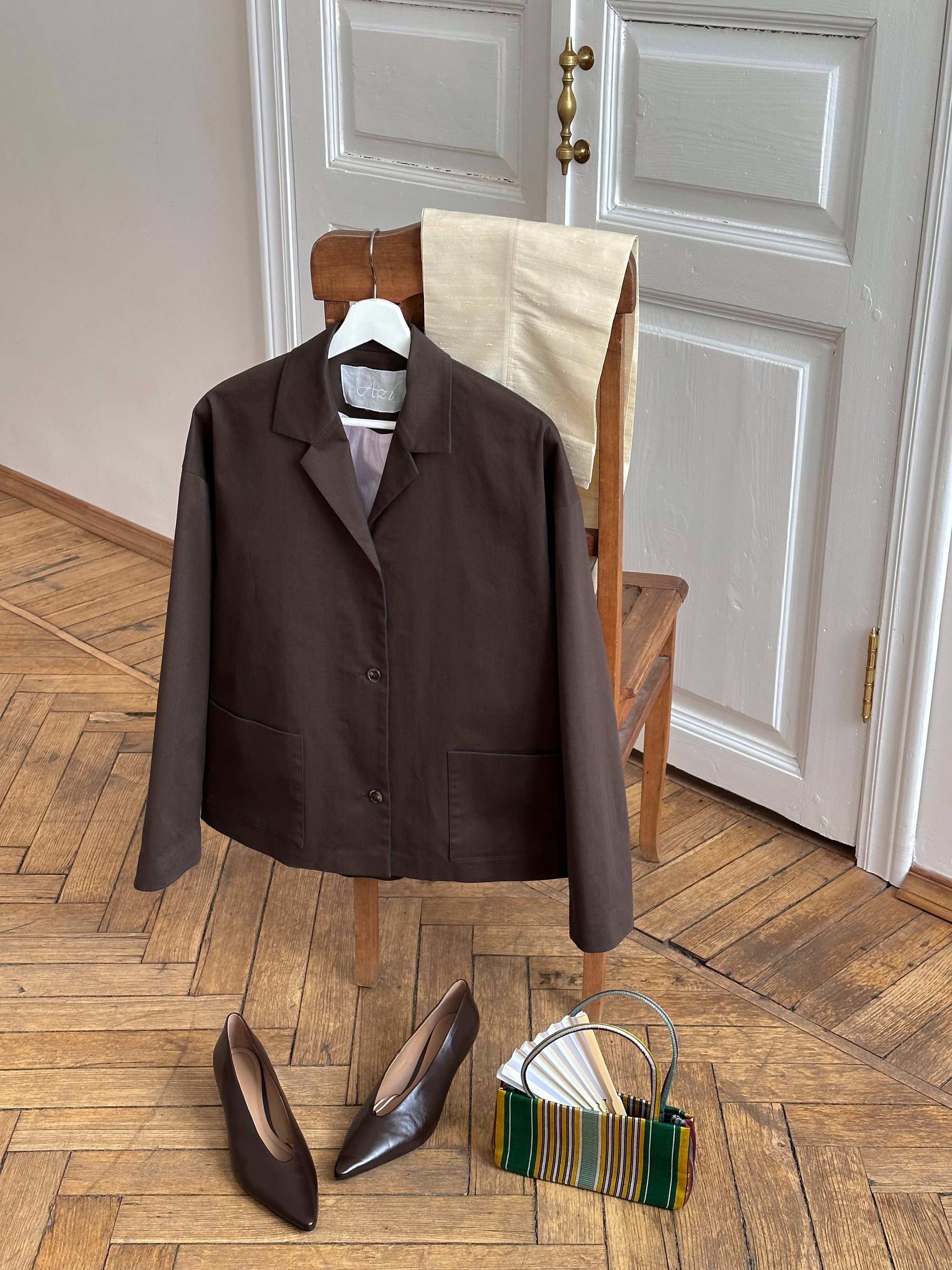 Пиджак Workwear коричневый