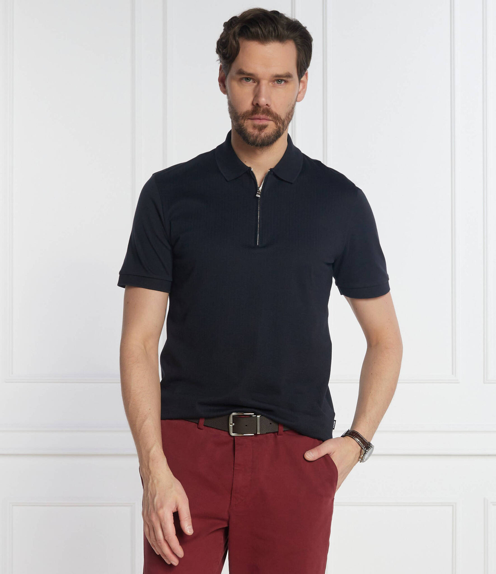 Поло Polston 35 BOSS BLACK - темно-синий(50507990)