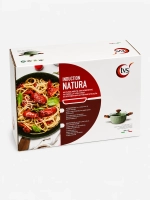 Кастрюля с крышкой TVS Natura Induction в подарочном коробе с покрытием Vegetek