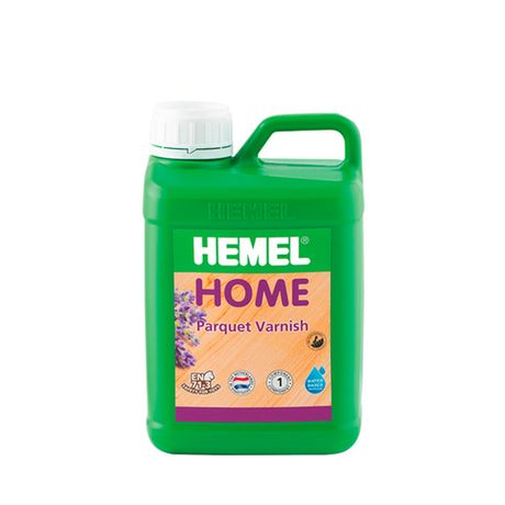 АКЦИЯ ВРЕМЯ ПОКУПАТЬ! Лак паркетный на водной основе Hemel Home Бесцветный, матовый, износостойкий, 2,5 л для внутренних работ 5003H