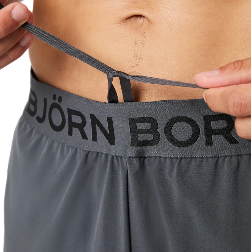 Мужские теннисные шорты Björn Borg Short - asphalt