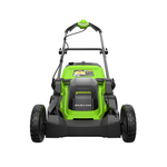 Газонокосилка аккумуляторная Greenworks GD40LM411, 40V, бесщеточная, 41 см, c 1хАКБ 4Ач и ЗУ (2521007UB)