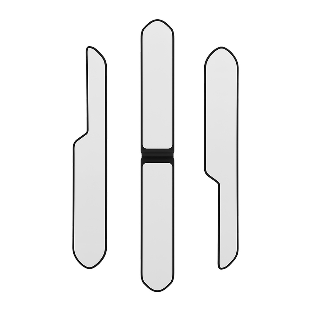 Накладка для защиты автомобиля Baseus T-Space Bumper Guard Kit для Tesla 6шт