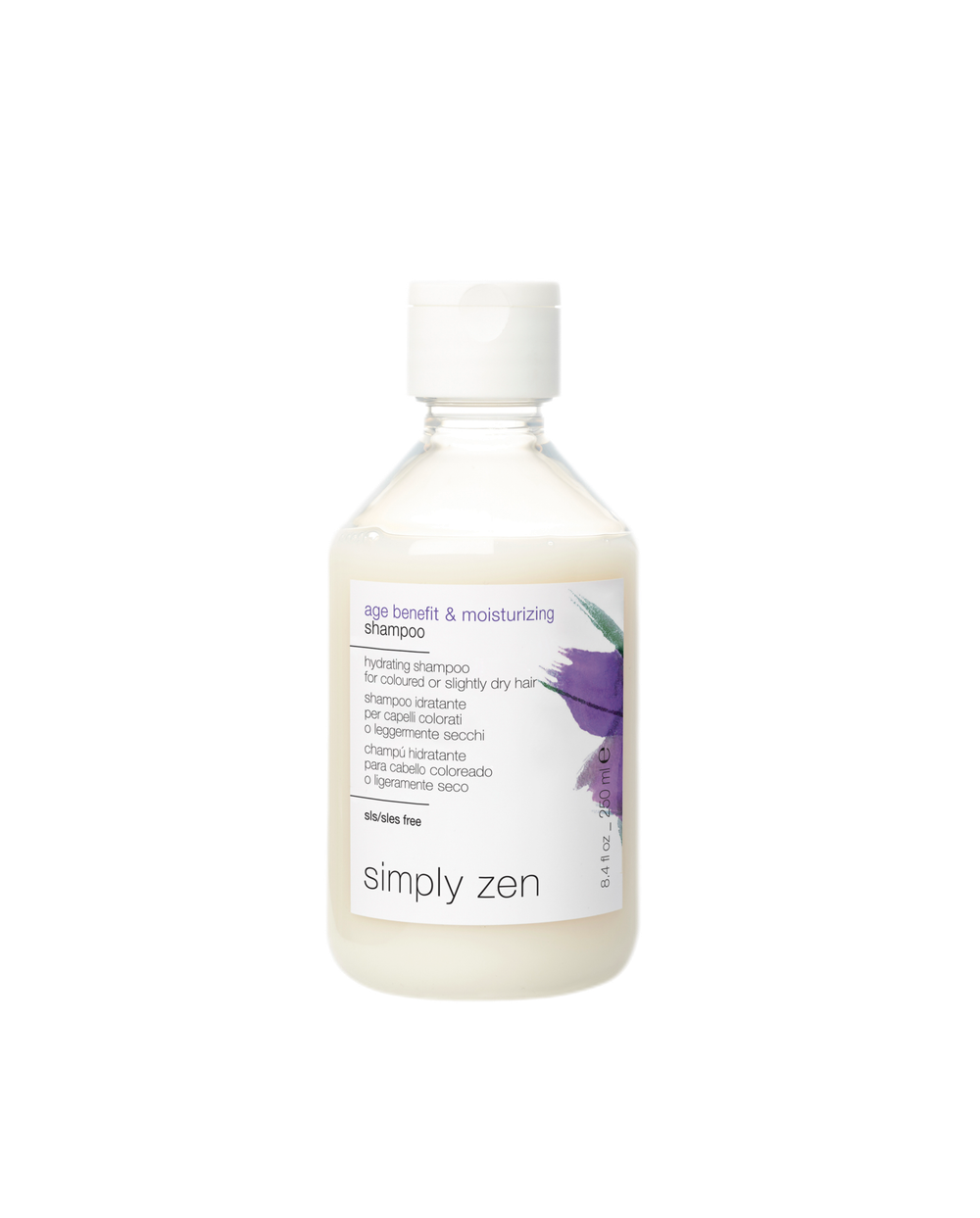 Simply Zen Age Benefit Moisturizing Shampoo 250 мл — увлажняющий антивозрастной шампунь