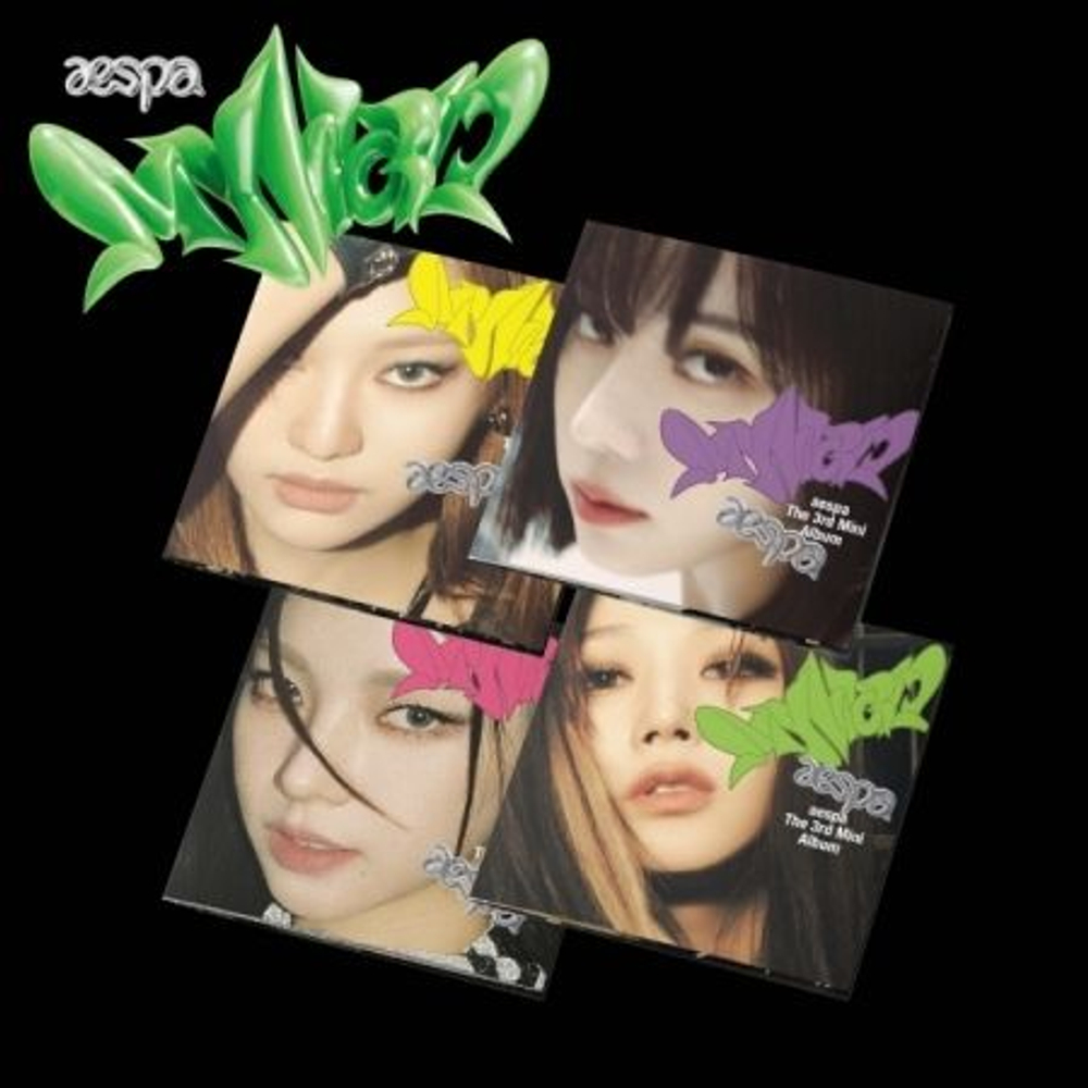Альбом aespa - MY WORLD 3rd Mini Album POSTER RANDOM Version