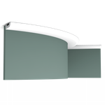 SX182F гибкий плинтус потолочный