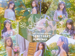 Альбом Lovelyz - Sanctuary 5th Mini Normal Edition