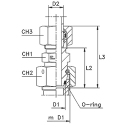 Соединение PNF DS14 42х2 B4 (в сборе)