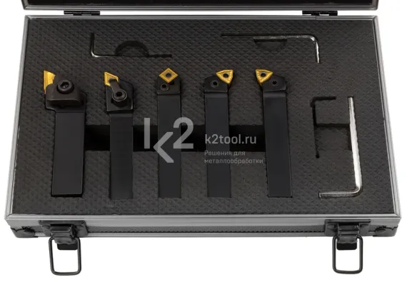 Набор токарных резцов Optimum HM 16 мм №1
