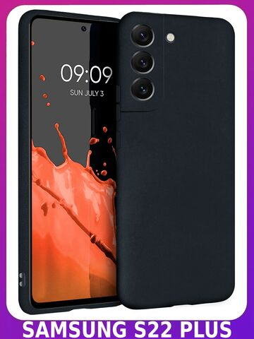 Мягкий Soft Touch чехол из силикона для SAMSUNG GALAXY S22 PLUS с бархатной подкладкой