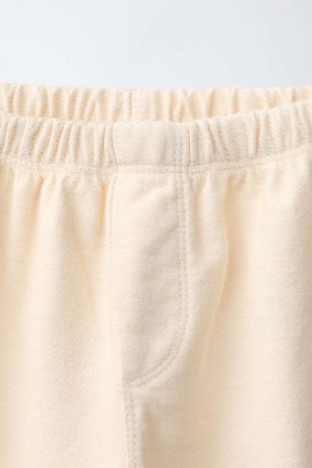 ZARA БРЮКИ ИЗ ТВИЛА СВОБОДНОГО КРОЯ, ЭКРЮ