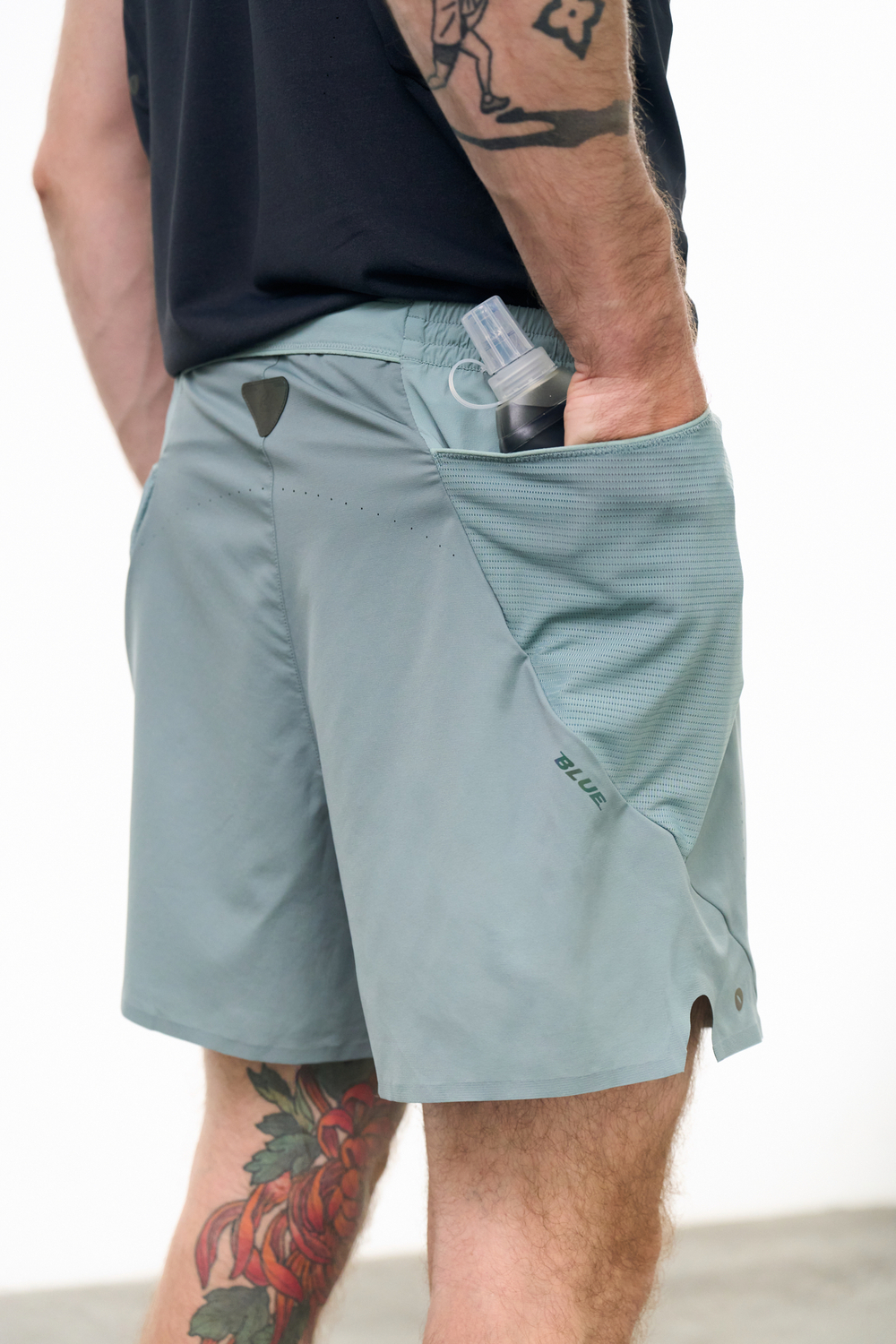 Шорты Blue Monte Frog Breath Trail Running Shorts "Mountain Green"