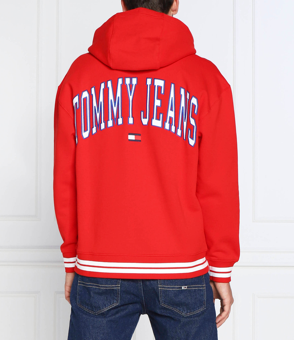 Худи college logo Tommy Jeans - красный(DM0DM15011)