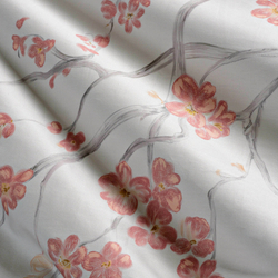 Наволочки 2шт 50x70 Sharmes Sakura белые/коричневые