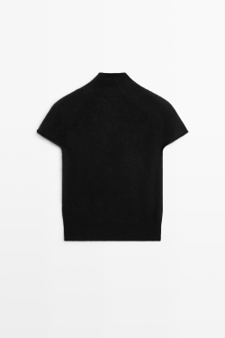 Massimo Dutti Трикотажный джемпер, черный
