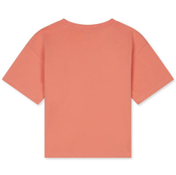 Футболка для мальчика теннисная Roland Garros Kids Tillie Sporty Chic - коралловая