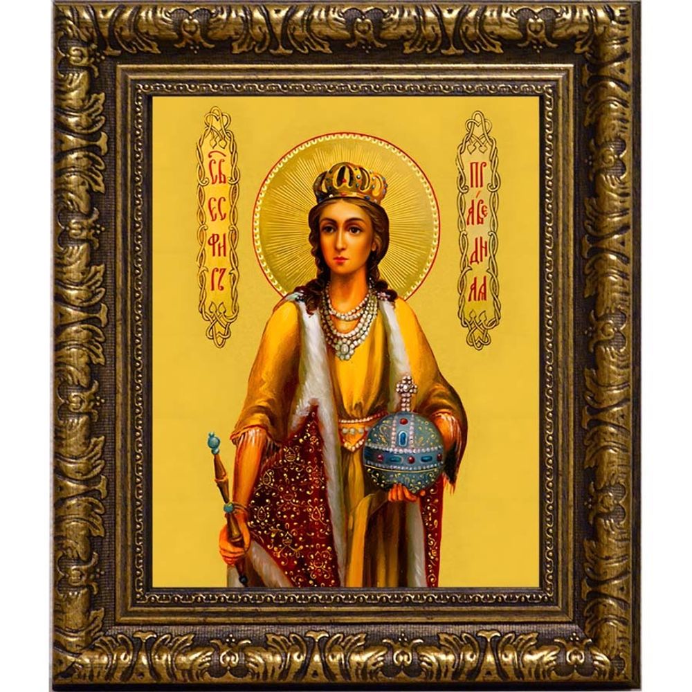 Есфирь святая царица. Икона на холсте.